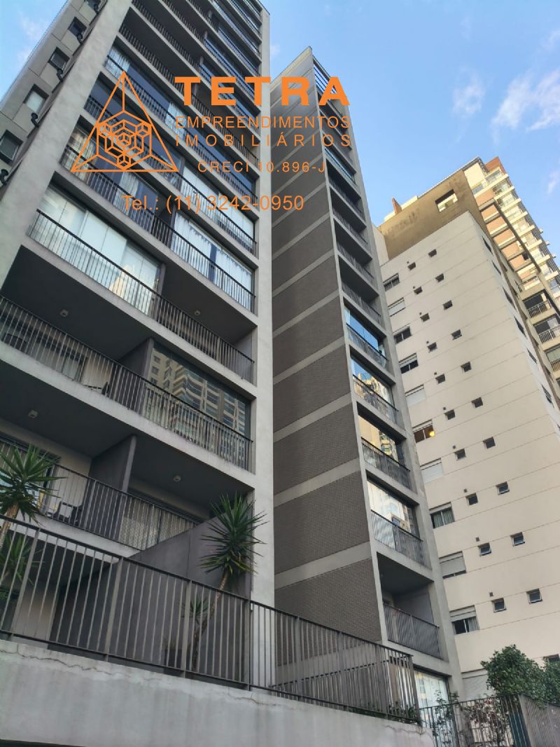 Vila Olimpia  - Excelente Stido de 35m² com Sacada - Impecável com Móveis Planejados - Excelente Oportunidade;